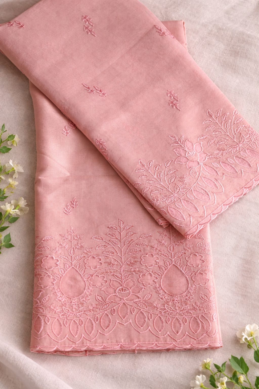 Cotton tissue suit piece